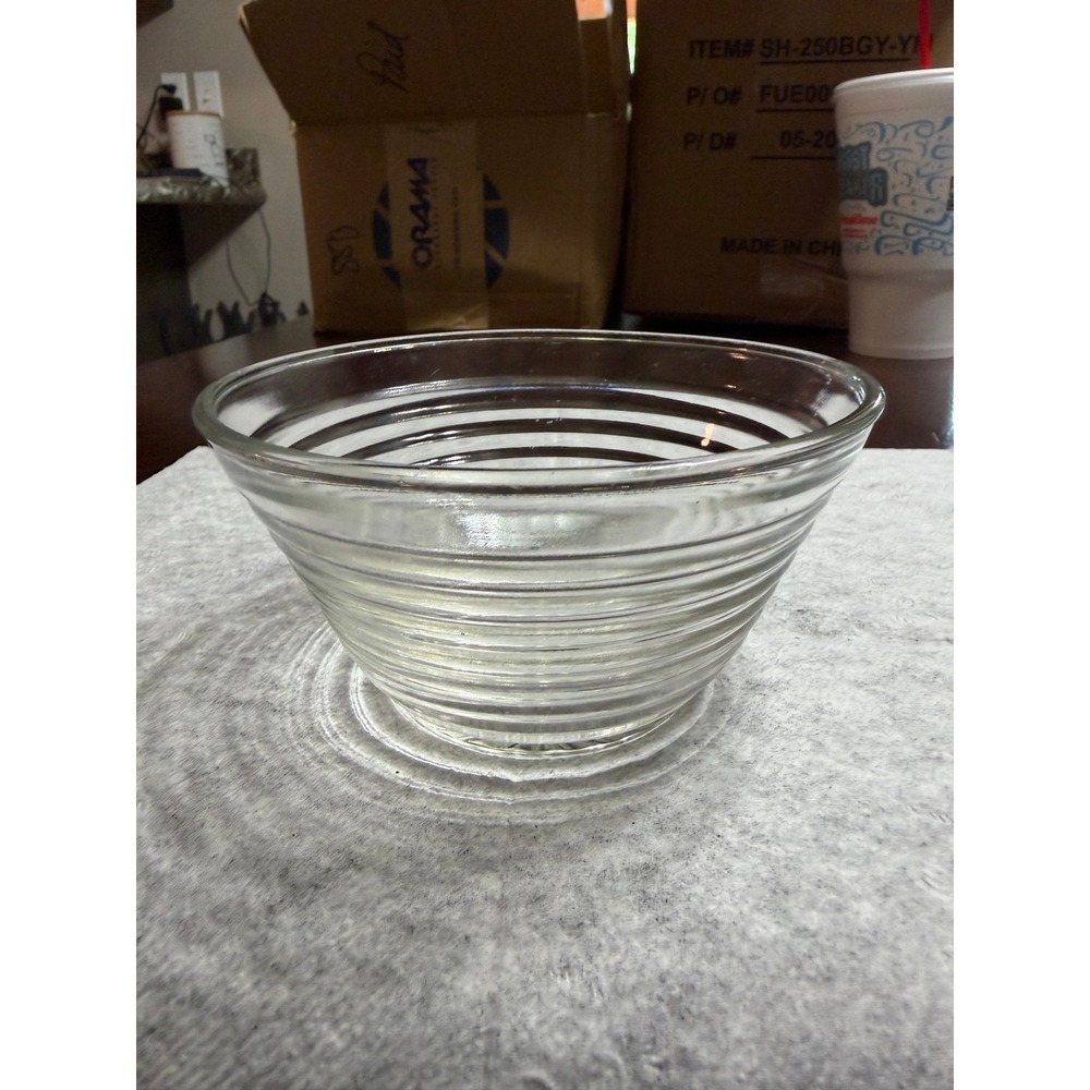 Iittala Aino Aalto Clear Glass Bowl